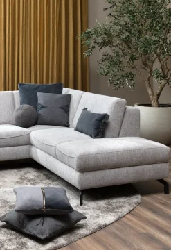 Hot XOOON Timeless Avery kussen 50x50cm in de kleur Antraciet