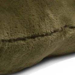 Clearance XOOON Timeless Evie kussen 45x45cm in de kleur Olijf - COCOmaison