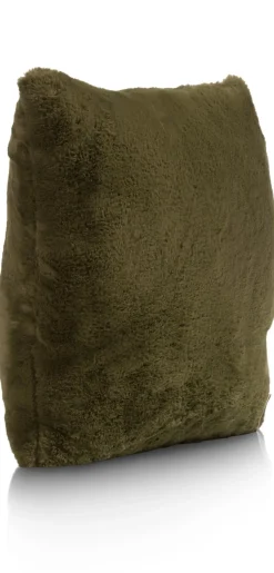 Clearance XOOON Timeless Evie kussen 45x45cm in de kleur Olijf - COCOmaison