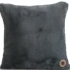 Hot XOOON Timeless Evie kussen 45x45cm in de kleur Antraciet - COCOmaison