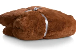 Sale XOOON Timeless Evie plaid 130x160cm in de kleur Koper - COCOmaison