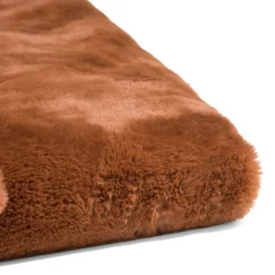 Sale XOOON Timeless Evie plaid 130x160cm in de kleur Koper - COCOmaison