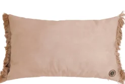 Clearance XOOON Timeless Mila kussen 30x50cm in de kleur Camel - COCOmaison