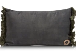 Sale XOOON Timeless Mila kussen 30x50cm in de kleur Olijf - COCOmaison