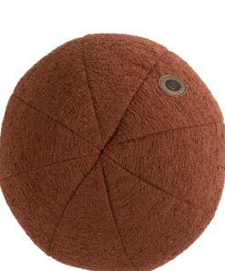 Discount XOOON Timeless Scott kussen dia 25cm in de kleur Koper - COCOmaison