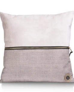 Online XOOON Timeless Sofia kussen 45x45cm in de kleur Beige - COCOmaison