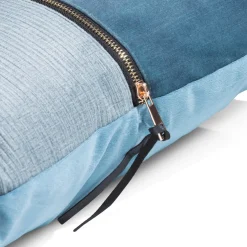 Clearance XOOON Timeless Sofia kussen 45x45cm in de kleur Blauw - COCOmaison