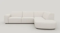 Clearance XOOON Tineo, hoekbank rechts - Livigno - Kiezel