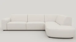 Best XOOON Tineo, hoekbank rechts - Livigno - Kiezel