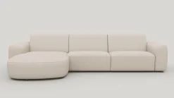 Clearance XOOON Tineo, loungebank links - Livigno - Creme