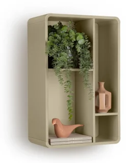 Best XOOON Trentino, Wand-element 85 cm. - mdf gelakt - Olijf