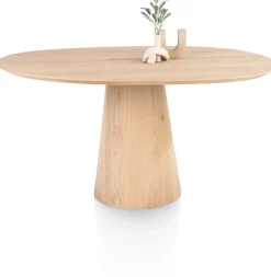 Outlet XOOON Trenton eetkamertafel 150 x 120 cm in de kleur Naturel -