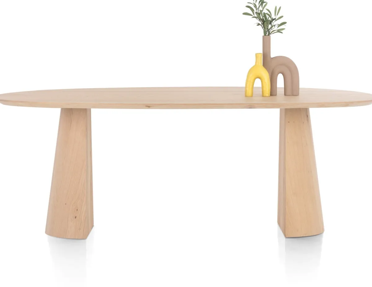Hot XOOON Trenton, eetkamertafel 210 x 105 cm - natural