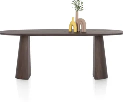 New XOOON Trenton, eetkamertafel 210 x 105 cm - Clay