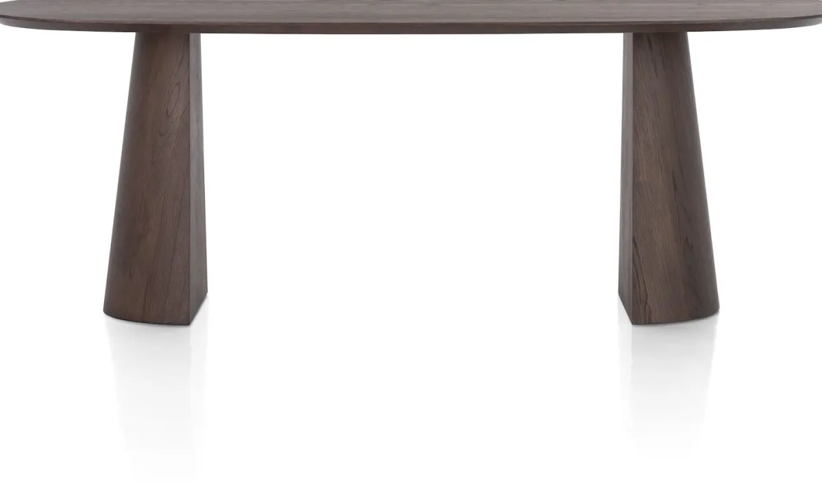 New XOOON Trenton, eetkamertafel 210 x 105 cm - Clay