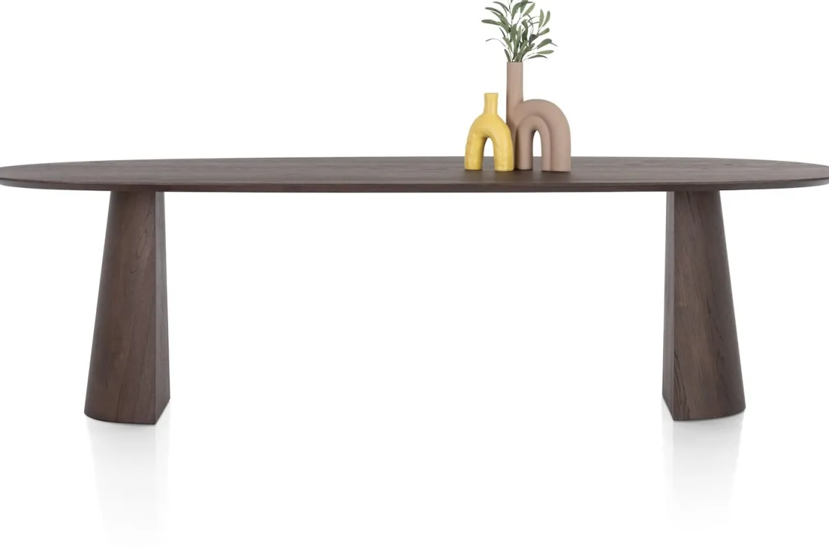 Clearance XOOON Trenton, eetkamertafel 270 x 120 cm - Clay