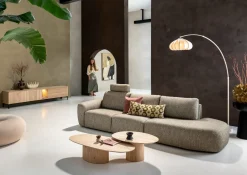 Sale XOOON Trenton, lowboard 210 cm - 2-deuren + 2-laden + 1-niche - natural