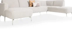 Outlet XOOON Twist, Longchair links - 2,5 zits zonder armen - ottomane rechts