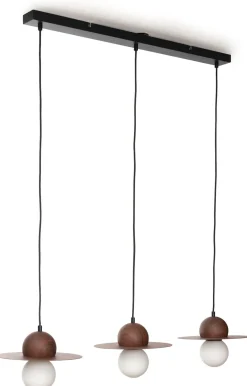 Hot XOOON Ufo hanglamp (3*G9) in de kleur Bruin - COCOmaison