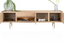 New XOOON Valgard lowboard 220 cm - 3-deuren (+ LED) -