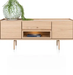 Online XOOON Valgard lowboard 160 cm - 2-deuren (+ LED) -