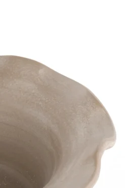 XOOON Wave schaal D25cm in de kleur Beige - COCOmaison