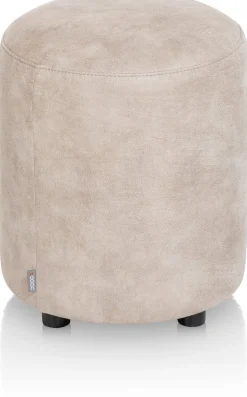 Discount XOOON ZACH poef rond 42 cm - hoogte 50 cm |