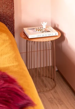 Clearance XOOON Zora bijzettafel (H51,5cm) in de kleur Oranje - COCOmaison